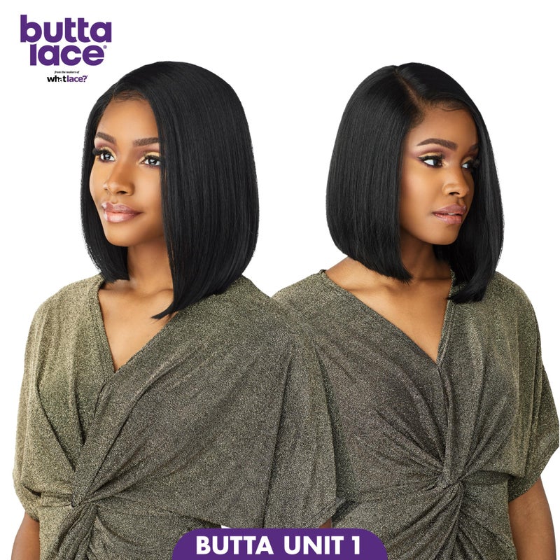 Sensationnel Butta Lace Wigs - Unit 1 Extra Wide 5 Inch Deep Parting Synthetic Preplucked Hairline Glueless Lacefront (2 DARKBROWN) - Image 3